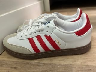 Adidas Samba OG Blancas/Rojas Nuevas