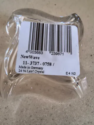 Villeroy & Boch porta gioie in vetro