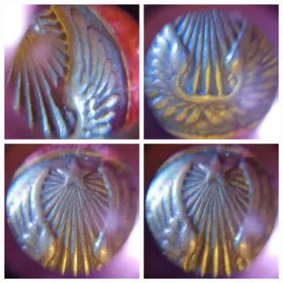 5 Botones Militares Antiguos