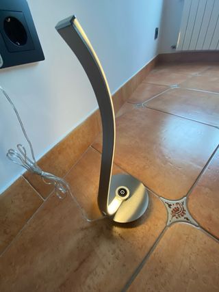 Lámpara LED moderna mesita de noche 2 unidades