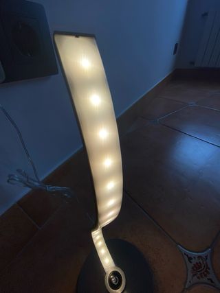 Lámpara LED moderna mesita de noche 2 unidades