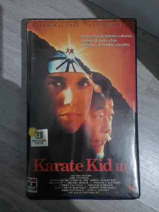 Karate Kid III VHS 1ª Edición Videoclub