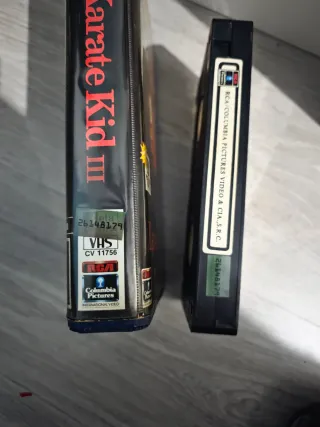 Karate Kid III VHS 1ª Edición Videoclub