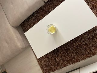 Alfombra Shaggy Beige y Marrón