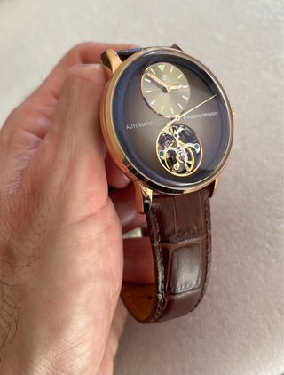 Reloj Automático Pagani Design Marrón/Dorado.