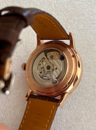 Reloj Automático Pagani Design Marrón/Dorado.