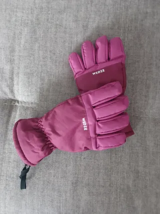 Guantes esquí niña Wedze Talla 10