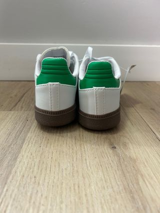 Adidas Samba OG Blancas con Verde Nuevas