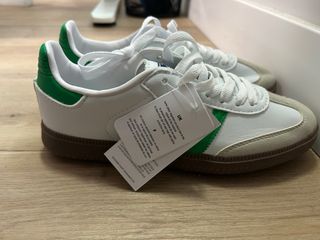 Adidas Samba OG Blancas con Verde Nuevas