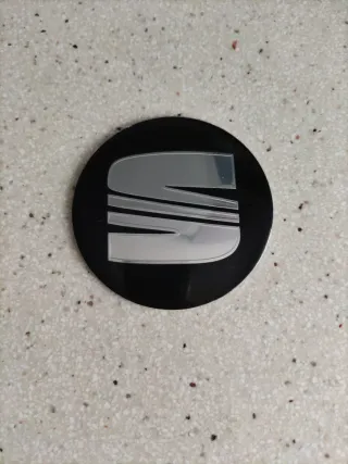 Pegatina emblema Seat redonda