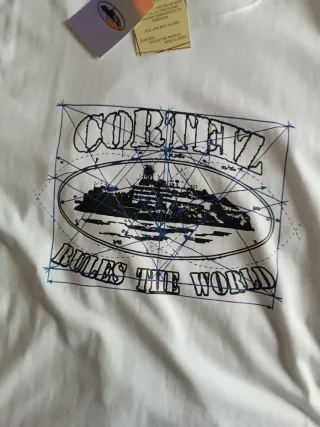 Camiseta Corteiz Blanca