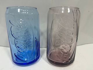 Bicchieri Coca-Cola Cristal Colori Vintage