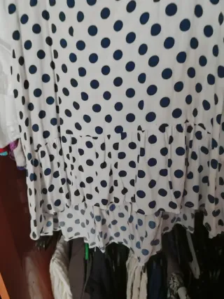 Blusa BIP BIP IBIZA floral negra y blanca