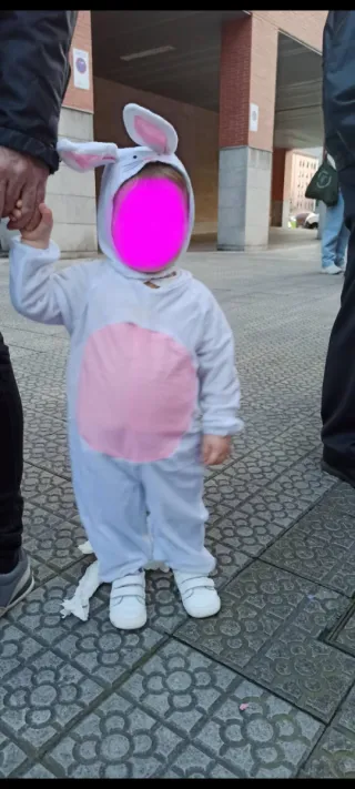 Disfraz Conejo Bebé Talla 18/24 Meses