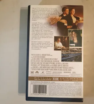 VHS Titanic Película