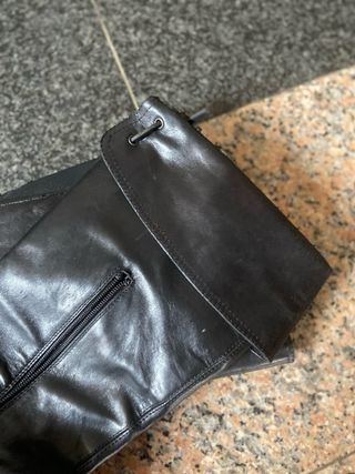 Botas altas de piel negras impecables