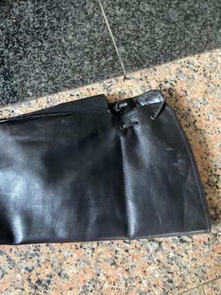 Botas altas de piel negras impecables