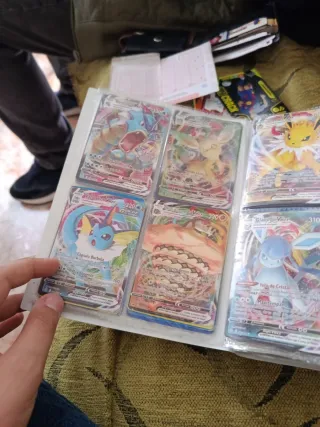 Álbum de cartas Pokémon