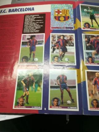 Album cromos Los mejores equipos de Europa
