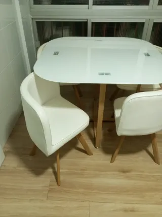 Mesa de comedor+sillas
