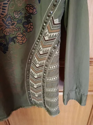 Camisa militar mujer