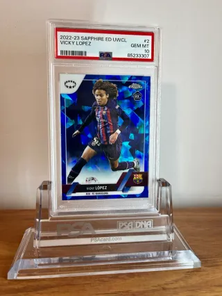 Cromo Topps 2022 Vicky López en PSA 10 - POP 4