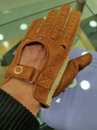 Guantes de piel vintage nuevos