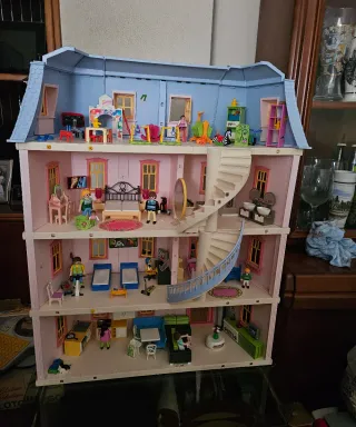 Casa rosa Playmobil