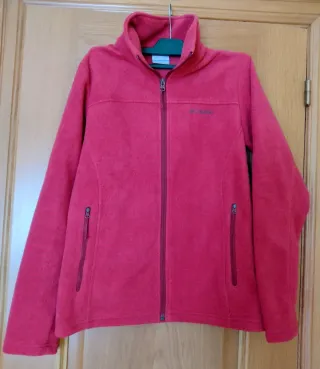 Chaqueta Polar Columbia Talla S Roja