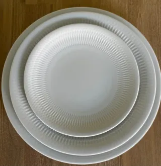 6 Pratos Rasos Vista Alegre Utopia