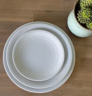 6 Pratos Rasos Vista Alegre Utopia