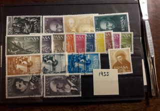 Lote sellos España años 50