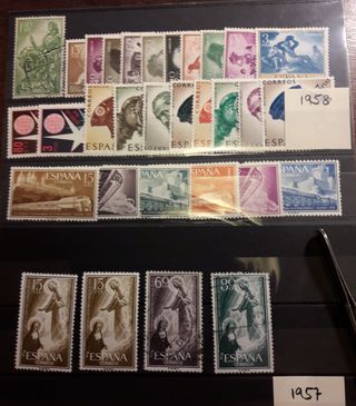 Lote sellos España años 50