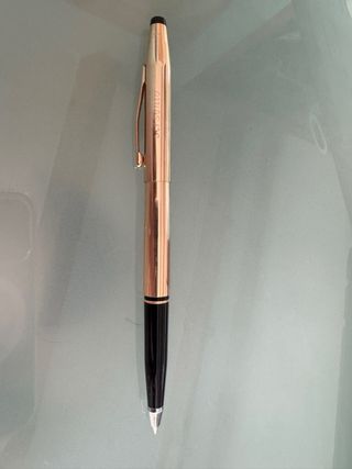 Bolígrafo Cross Dorado (Grabado Arsenio)