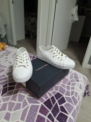 Zapatillas Tommy Hilfiger Mujer Blancas