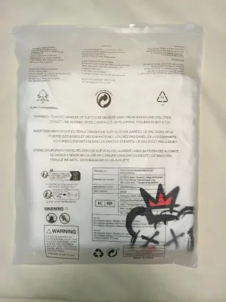 Camiseta moda urbana streetwear 100% poliéster