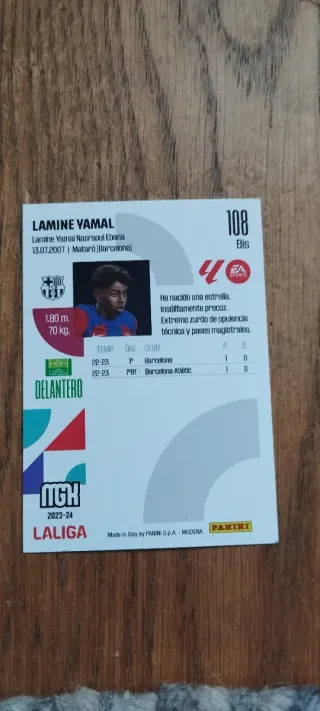 Cromo Lamine Yamal Megacraks 2023-24