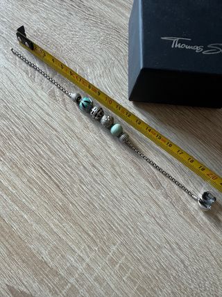 Pulsera Thomas Sabo Plata y Turquesa