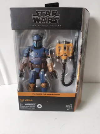 Star Wars Black Series Paz Vizsla Figura