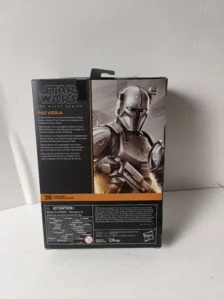 Star Wars Black Series Paz Vizsla Figura