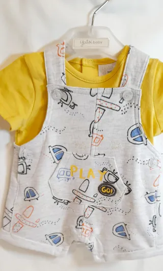 ¡NUEVO! Lote dos conjuntos Bebe Yatsi Talla 1mes