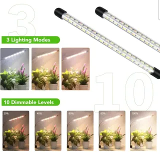 4 Lámparas LED Cultivo Flexibles