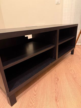 Mueble TV Besta Ikea Negro