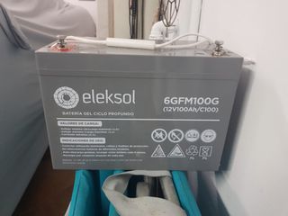 Batería Eleksol Gel Ciclo Profundo 100Ah S
