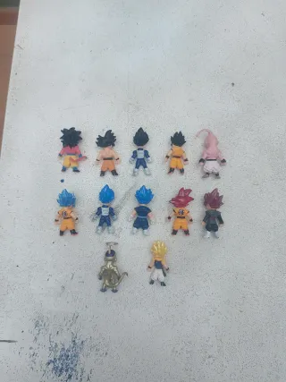 Lote 12 Figuras Dragon Ball