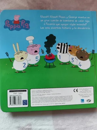 Peppa Pig Lote de 2 libros de cartón