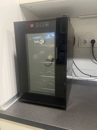 Vinoteca Saivod VS810B Negra 8 Botellas