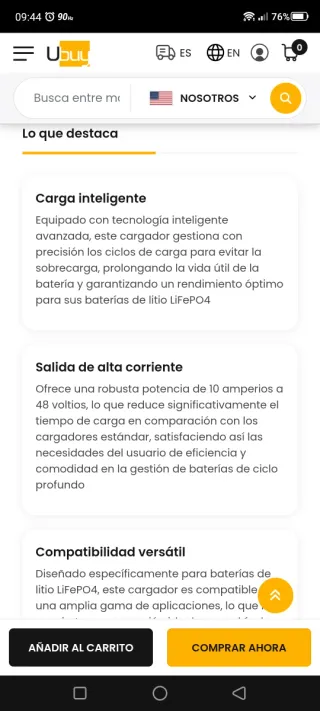 Cargador Batería Patinete Eléctrico Ohrija