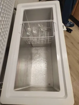 Congelador arcón blanco