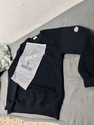 Felpa Moncler uomo nera